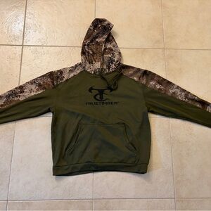 TrueTimber Pullover Strata Hunting Outdoor Men’s Camo Hoodie Adult Size L